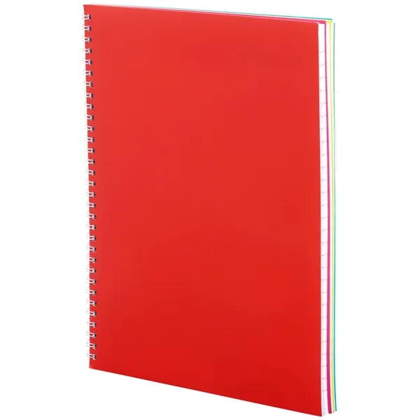 8.5" x 11" five-subject notebook with 240 pages of lined paper... from ASI 66887 PCNA / Bullet