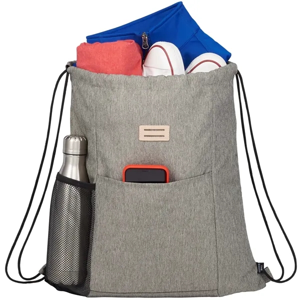 18" x 15.75" drawstring bag made of rPET material.... from ASI 66887 PCNA / Bullet