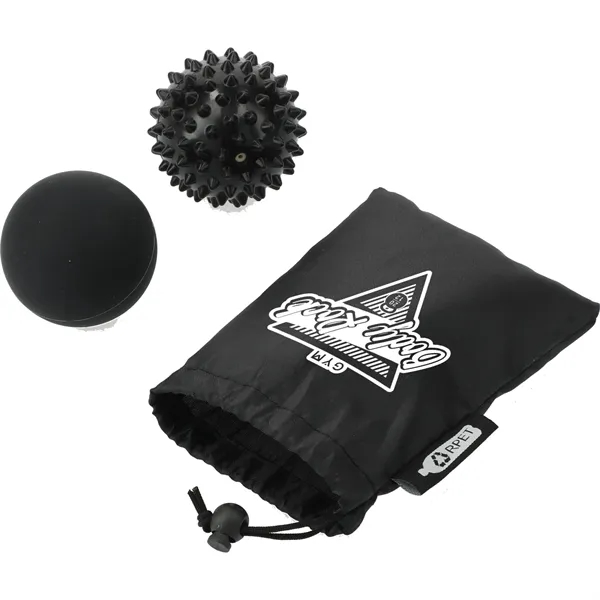 2.8" x 6.3" pouch with 2 massage balls... from ASI 66887 PCNA / Bullet