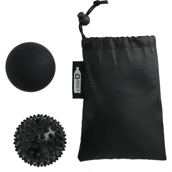 2.8" x 6.3" pouch with 2 massage balls... from ASI 66887 PCNA / Bullet