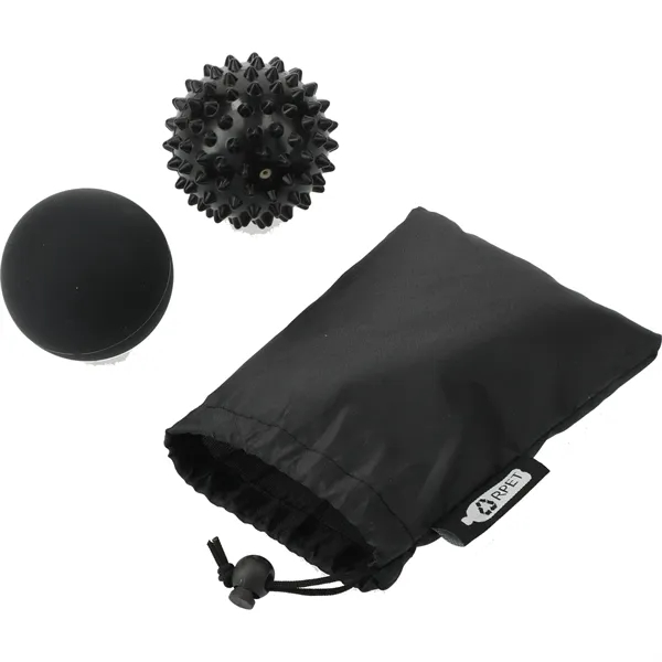 2.8" x 6.3" pouch with 2 massage balls... from ASI 66887 PCNA / Bullet