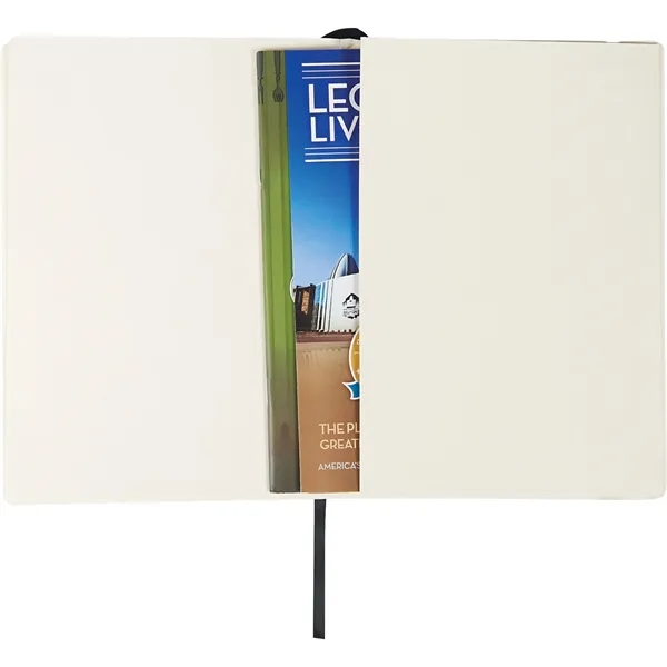 6.75" x 9.5" ultra-soft bound journal with 80 sheets of cream... from ASI 66887 PCNA / Leeds