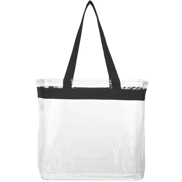 6" x 12" x 12" clear stadium the bag with dual... from ASI 66887 PCNA / Leeds