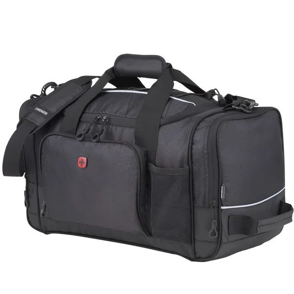9" x 11.5" x 20" duffel bag made of rPET material.... from ASI 66887 PCNA / Leeds
