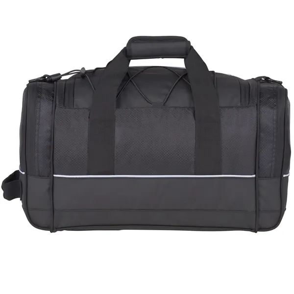 9" x 11.5" x 20" duffel bag made of rPET material.... from ASI 66887 PCNA / Leeds