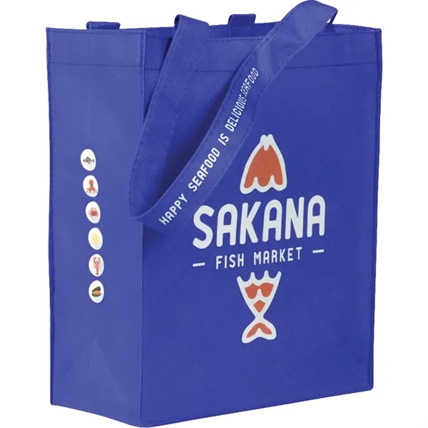 4" x 10" x 8.25" non-woven tote bag with double 24"... from ASI 66887 PCNA / Bullet