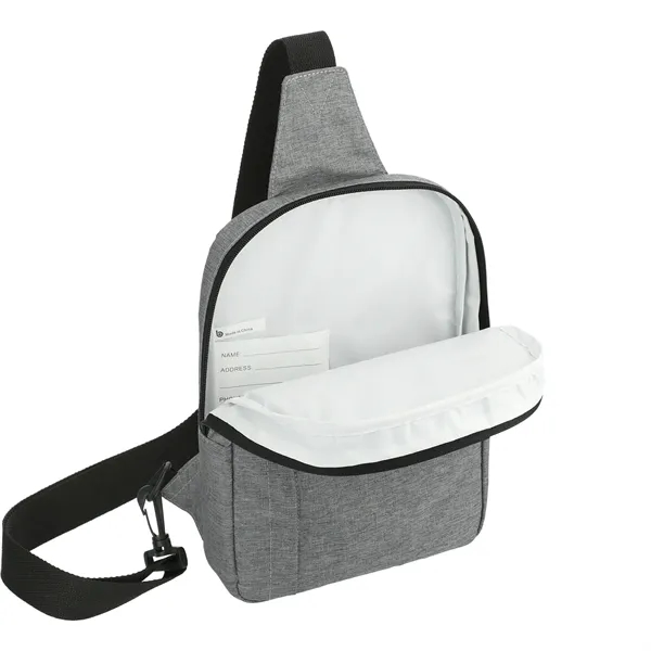 2" x 11" x 8.5" sling bag made of recycled polyester.... from ASI 66887 PCNA / Bullet