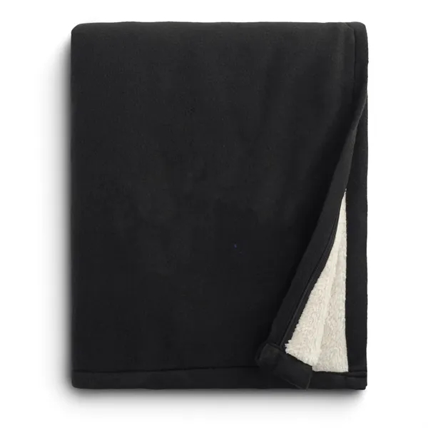 60" x 50" fleece-sherpa blanket.... from ASI 66887 PCNA / Leeds