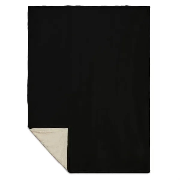60" x 50" fleece-sherpa blanket.... from ASI 66887 PCNA / Leeds