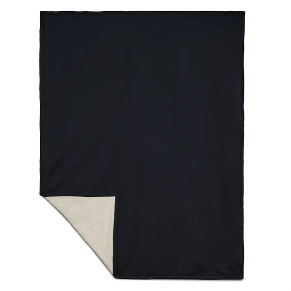 60" x 50" fleece-sherpa blanket.... from ASI 66887 PCNA / Leeds