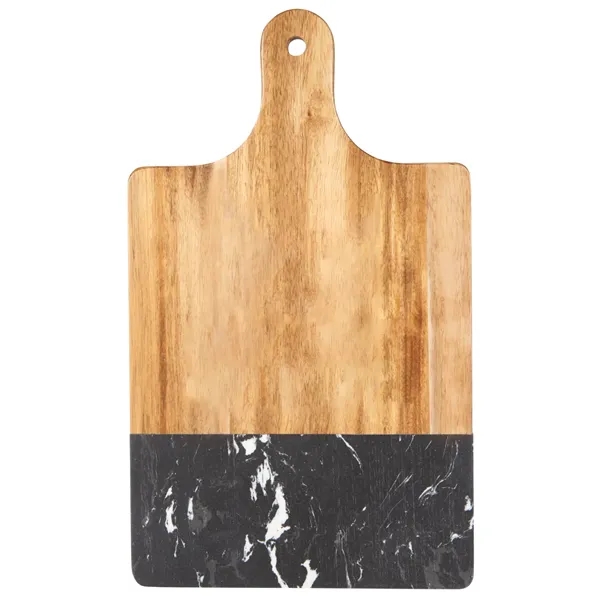 Black marble and acacia wood cutting board.... from ASI 66887 PCNA / Leeds