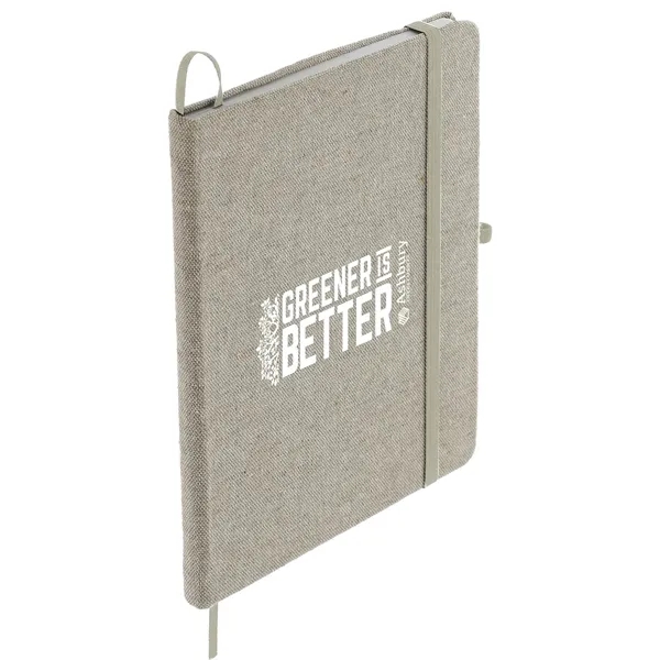 5" x 7" recycled cotton-bound notebook with 60 ruled pages.... from ASI 66887 PCNA / Bullet