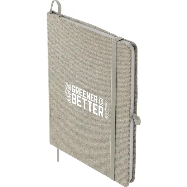 5" x 7" recycled cotton-bound notebook with 60 ruled pages.... from ASI 66887 PCNA / Bullet