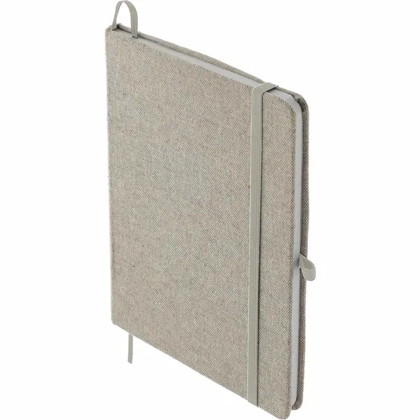 5" x 7" recycled cotton-bound notebook with 60 ruled pages.... from ASI 66887 PCNA / Bullet