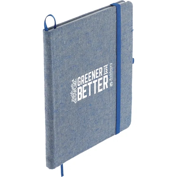 5" x 7" recycled cotton-bound notebook with 60 ruled pages.... from ASI 66887 PCNA / Bullet