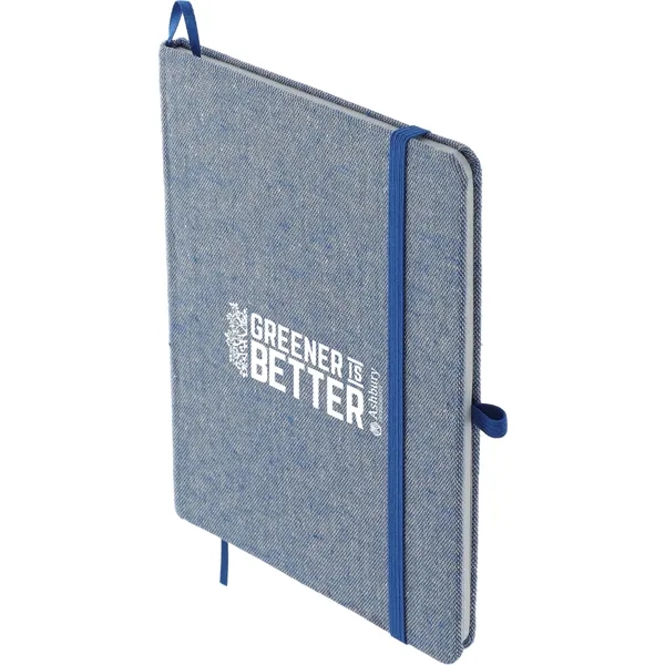 5" x 7" recycled cotton-bound notebook with 60 ruled pages.... from ASI 66887 PCNA / Bullet
