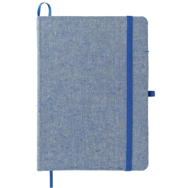 5" x 7" recycled cotton-bound notebook with 60 ruled pages.... from ASI 66887 PCNA / Bullet