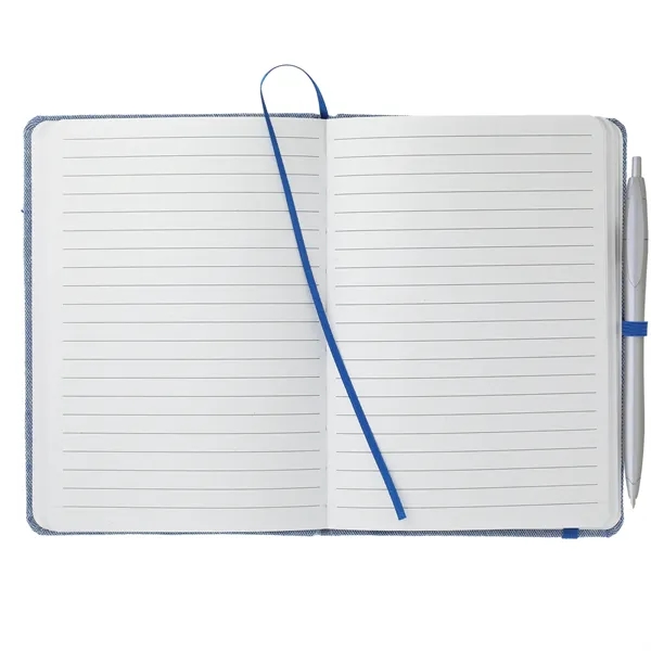 5" x 7" recycled cotton-bound notebook with 60 ruled pages.... from ASI 66887 PCNA / Bullet