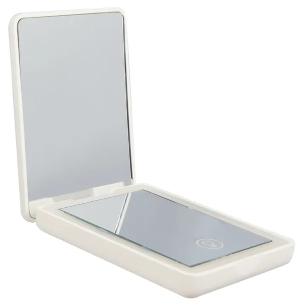 Rechargeable 100% RABS LED Compact Mirror... from ASI 66887 PCNA / Bullet