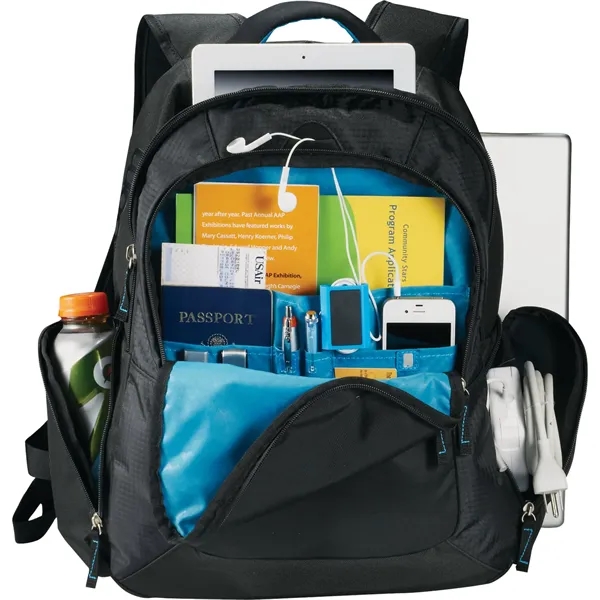 Computer backpack with dedicated pocket to protect a 15" device.... from ASI 66887 PCNA / Leeds