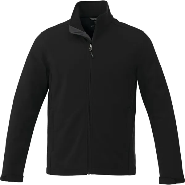 Men's softshell jacket with three-layer construction, ergonomic sleeves and articulated elbows.... from ASI 66887 PCNA / Trimark