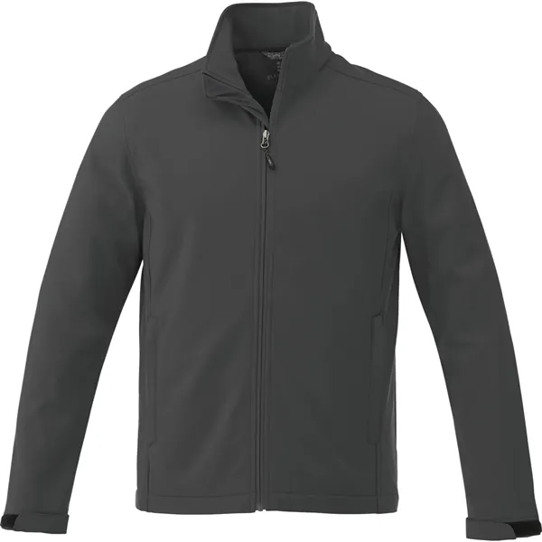 Men's softshell jacket with three-layer construction, ergonomic sleeves and articulated elbows.... from ASI 66887 PCNA / Trimark