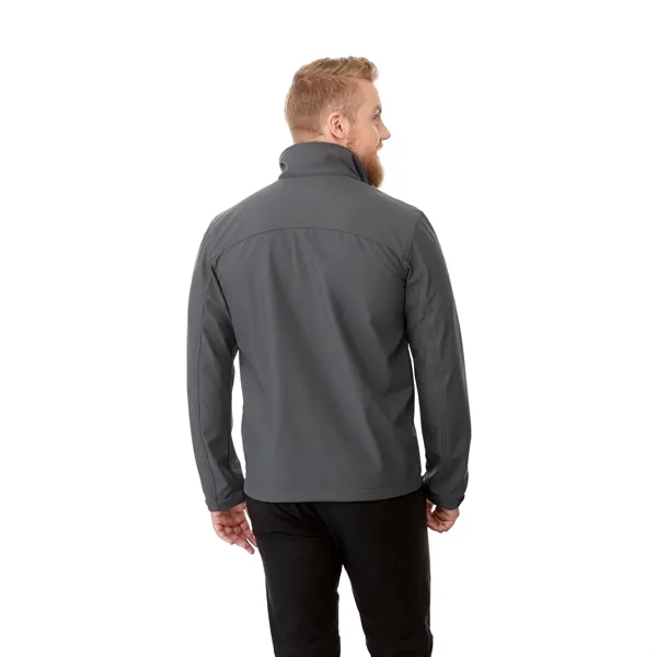 Men's softshell jacket with three-layer construction, ergonomic sleeves and articulated elbows.... from ASI 66887 PCNA / Trimark