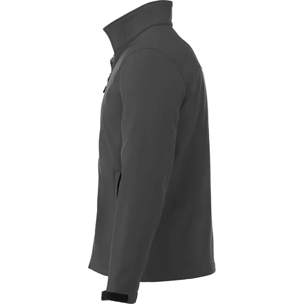 Men's softshell jacket with three-layer construction, ergonomic sleeves and articulated elbows.... from ASI 66887 PCNA / Trimark