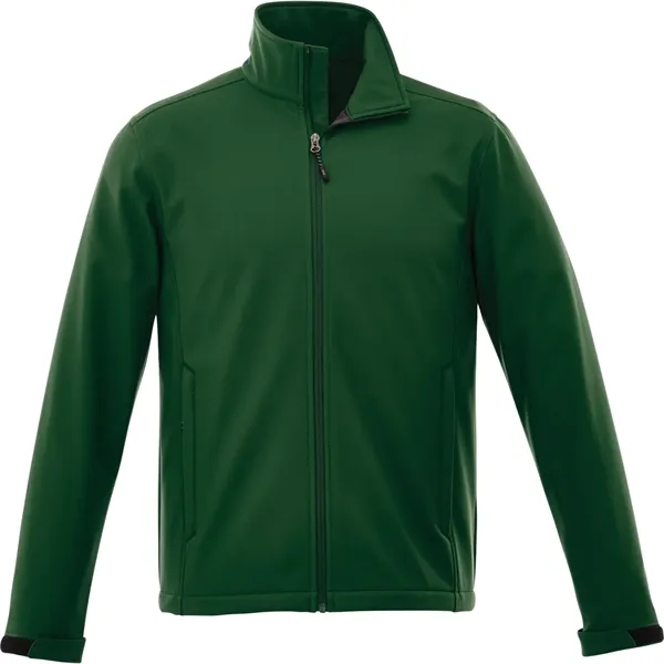 Men's softshell jacket with three-layer construction, ergonomic sleeves and articulated elbows.... from ASI 66887 PCNA / Trimark