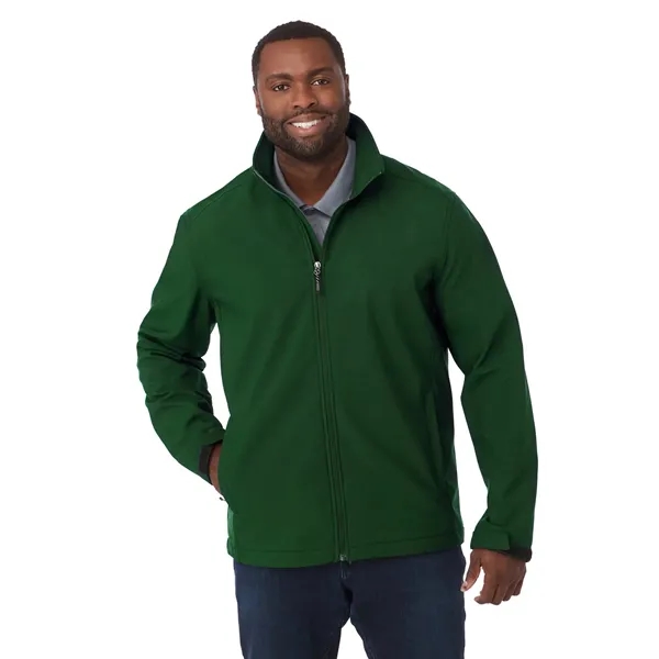 Men's softshell jacket with three-layer construction, ergonomic sleeves and articulated elbows.... from ASI 66887 PCNA / Trimark