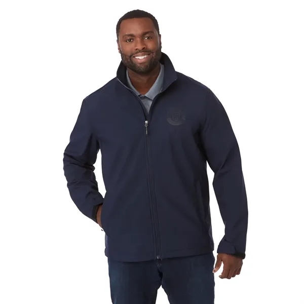 Men's softshell jacket with three-layer construction, ergonomic sleeves and articulated elbows.... from ASI 66887 PCNA / Trimark