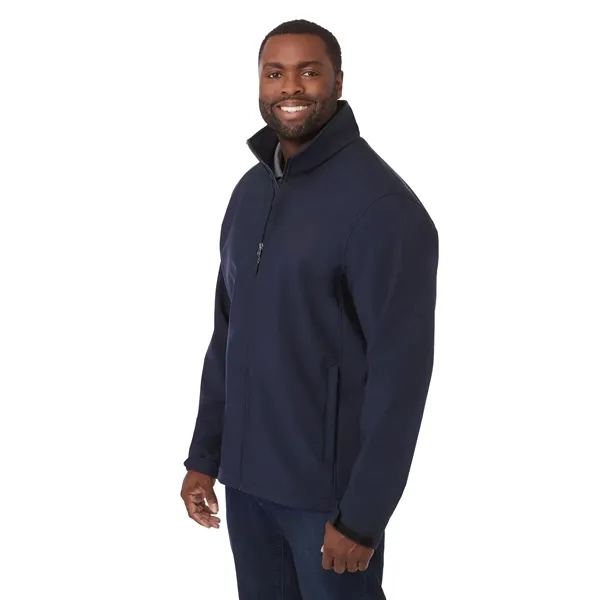 Men's softshell jacket with three-layer construction, ergonomic sleeves and articulated elbows.... from ASI 66887 PCNA / Trimark