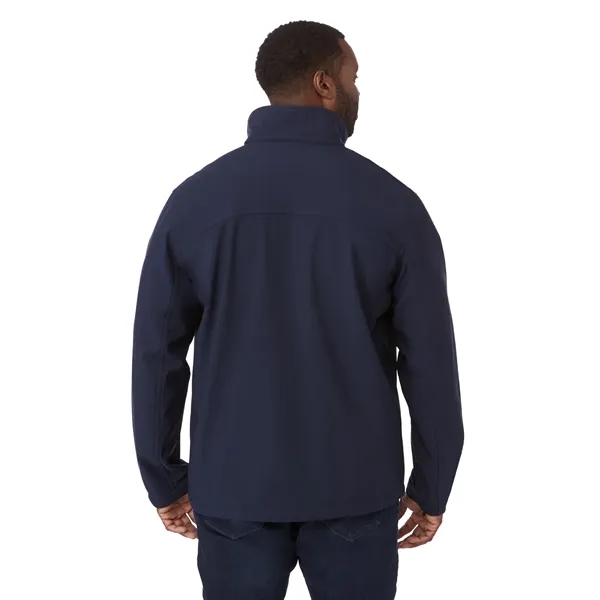 Men's softshell jacket with three-layer construction, ergonomic sleeves and articulated elbows.... from ASI 66887 PCNA / Trimark