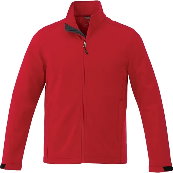 Men's softshell jacket with three-layer construction, ergonomic sleeves and articulated elbows.... from ASI 66887 PCNA / Trimark