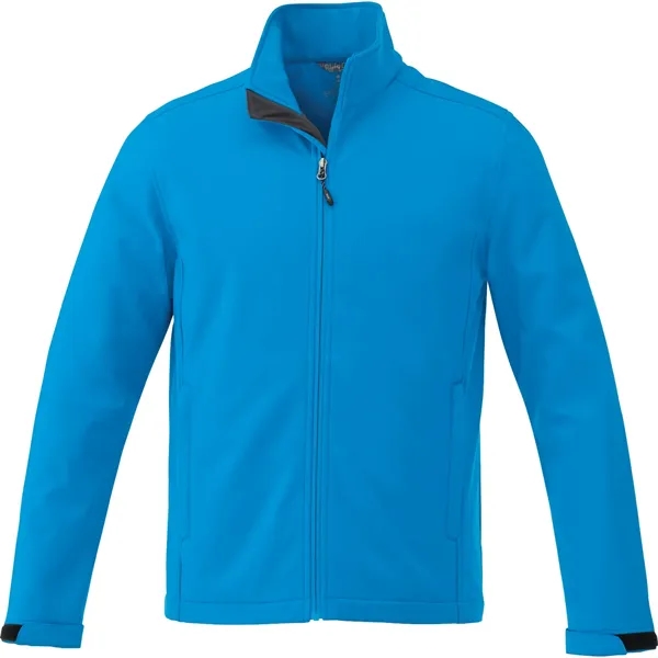 Men's softshell jacket with three-layer construction, ergonomic sleeves and articulated elbows.... from ASI 66887 PCNA / Trimark