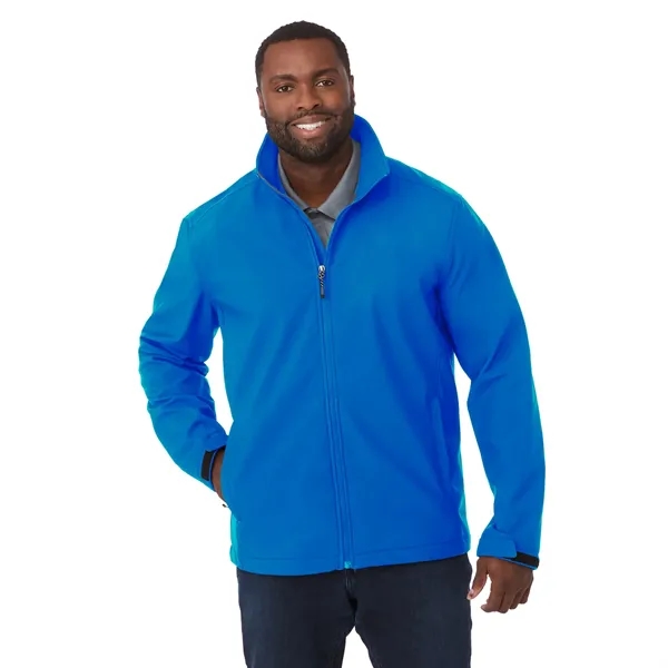 Men's softshell jacket with three-layer construction, ergonomic sleeves and articulated elbows.... from ASI 66887 PCNA / Trimark