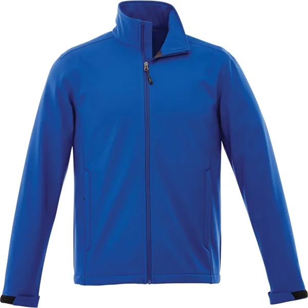 Men's softshell jacket with three-layer construction, ergonomic sleeves and articulated elbows.... from ASI 66887 PCNA / Trimark