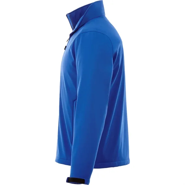 Men's softshell jacket with three-layer construction, ergonomic sleeves and articulated elbows.... from ASI 66887 PCNA / Trimark