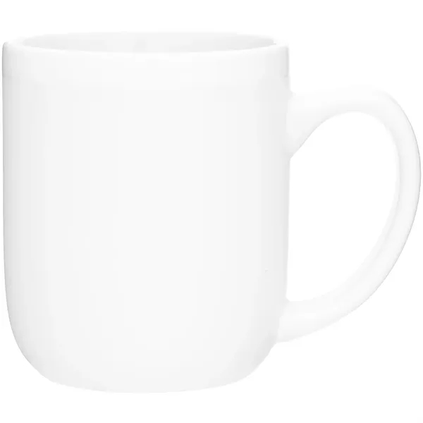16 oz ceramic mug with matte color exterior, glossy interior, glossy... from ASI 51197 ETS Express, LLC