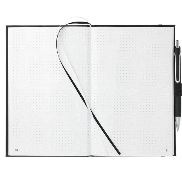 5.5" x 8.5" notebook with zippered pen pouch and three gel... from ASI 66887 PCNA / Leeds