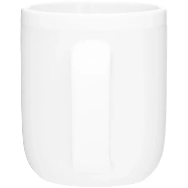 16 oz ceramic mug with matte color exterior, glossy interior, glossy... from ASI 51197 ETS Express, LLC