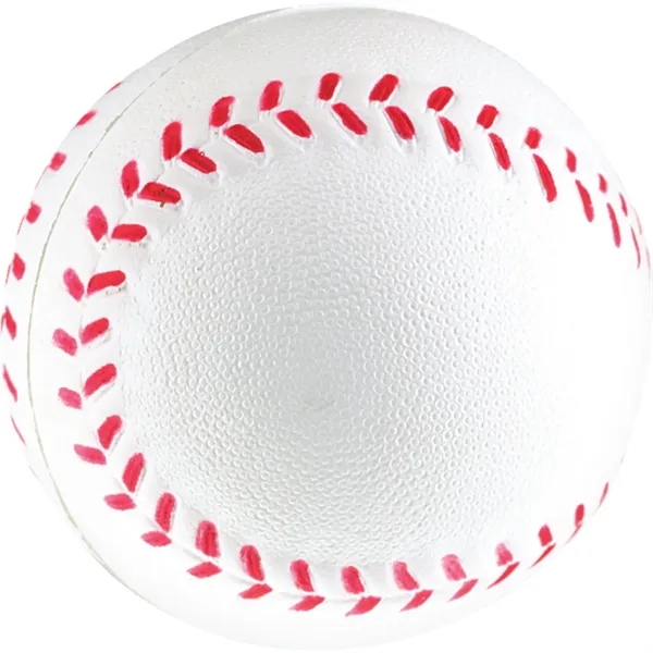 Baseball shaped stress ball made of PU foam.... from ASI 66887 PCNA / Bullet