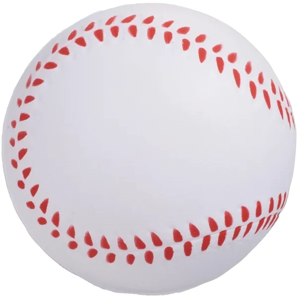 Baseball shaped stress ball made of PU foam.... from ASI 66887 PCNA / Bullet