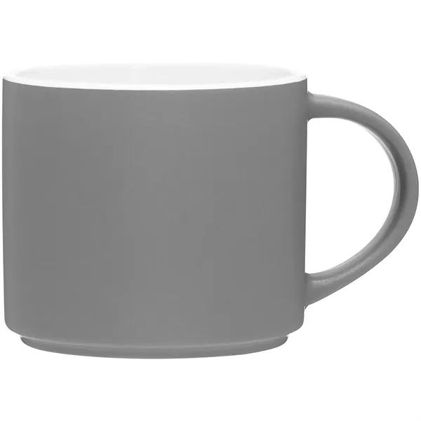 16 oz ceramic mug with handle, matte exterior and glossy interior.... from ASI 51197 ETS Express, LLC