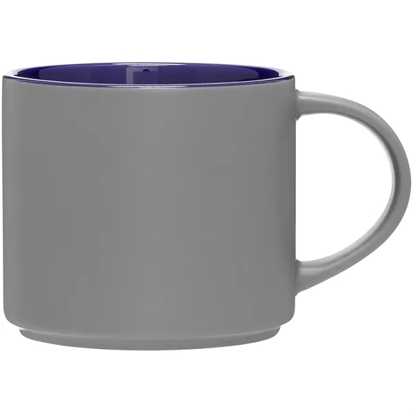 16 oz ceramic mug with handle, matte exterior and glossy interior.... from ASI 51197 ETS Express, LLC