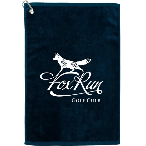 16" x 25" golf towel with a clip... from ASI 66887 PCNA / Bullet