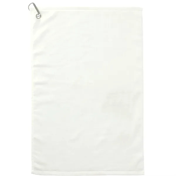 16" x 25" golf towel with a clip... from ASI 66887 PCNA / Bullet