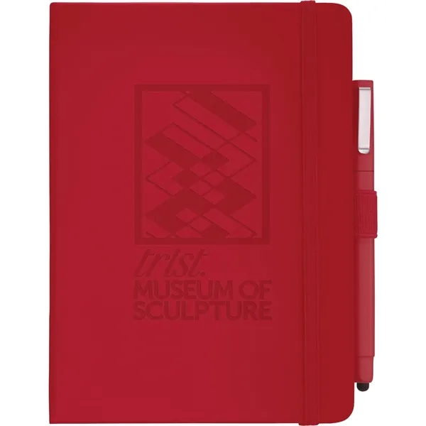 Journal with stylus pen, hard cover, elastic closure, pen loop, ribbon... from ASI 66887 PCNA / Leeds