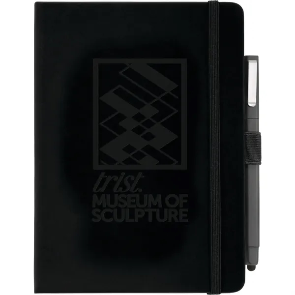Journal with stylus pen, hard cover, elastic closure, pen loop, ribbon... from ASI 66887 PCNA / Leeds