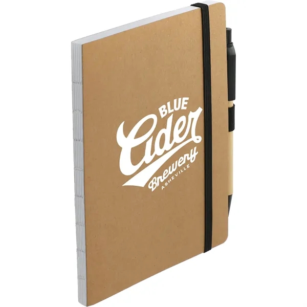 5" x 7" notebook with recycled hard cover, pen loop, elastic... from ASI 66887 PCNA / Bullet